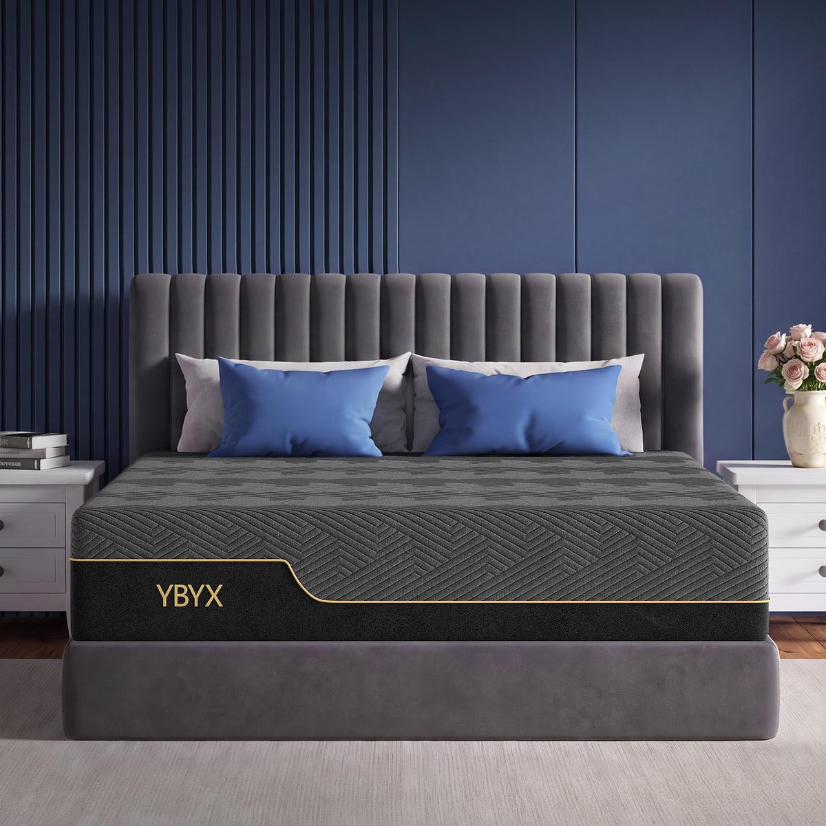 12 Inch Full Size Hybrid Mattress with Memory Foam Z34110