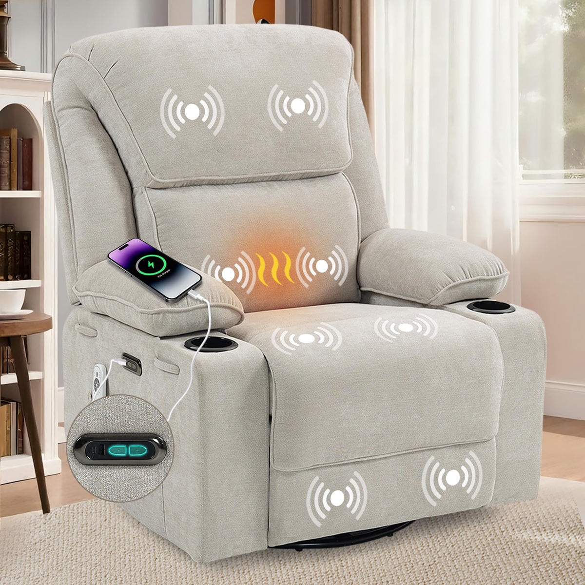 Electric Power Recliner U2742