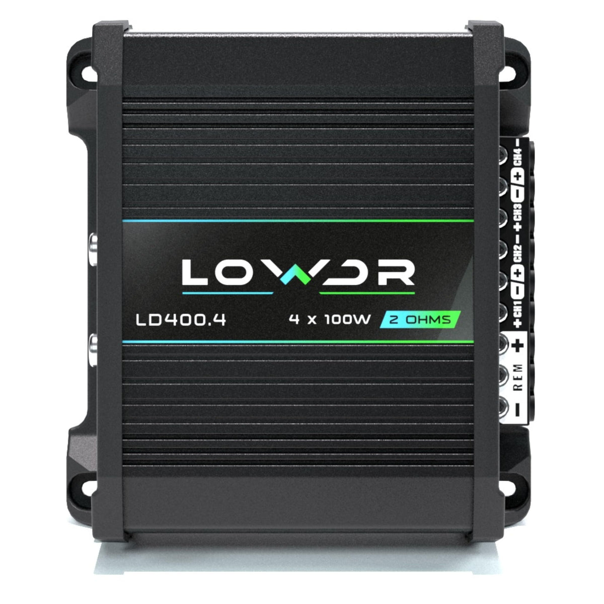 400W RMS 4 Channel Car Audio Amplifier W902248