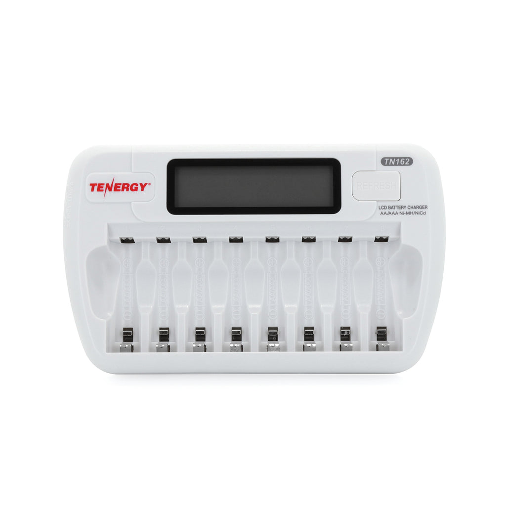 8-Bay Smart LCD Battery Charger for AA/AAA NiMH/NiCd Batteries C511