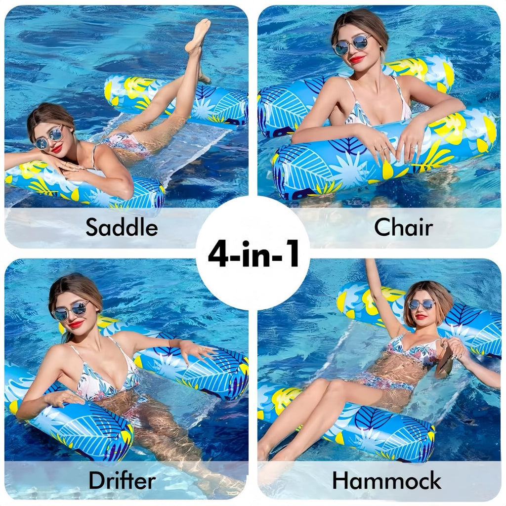 5 Pack Inflatable Pool Floats T8392