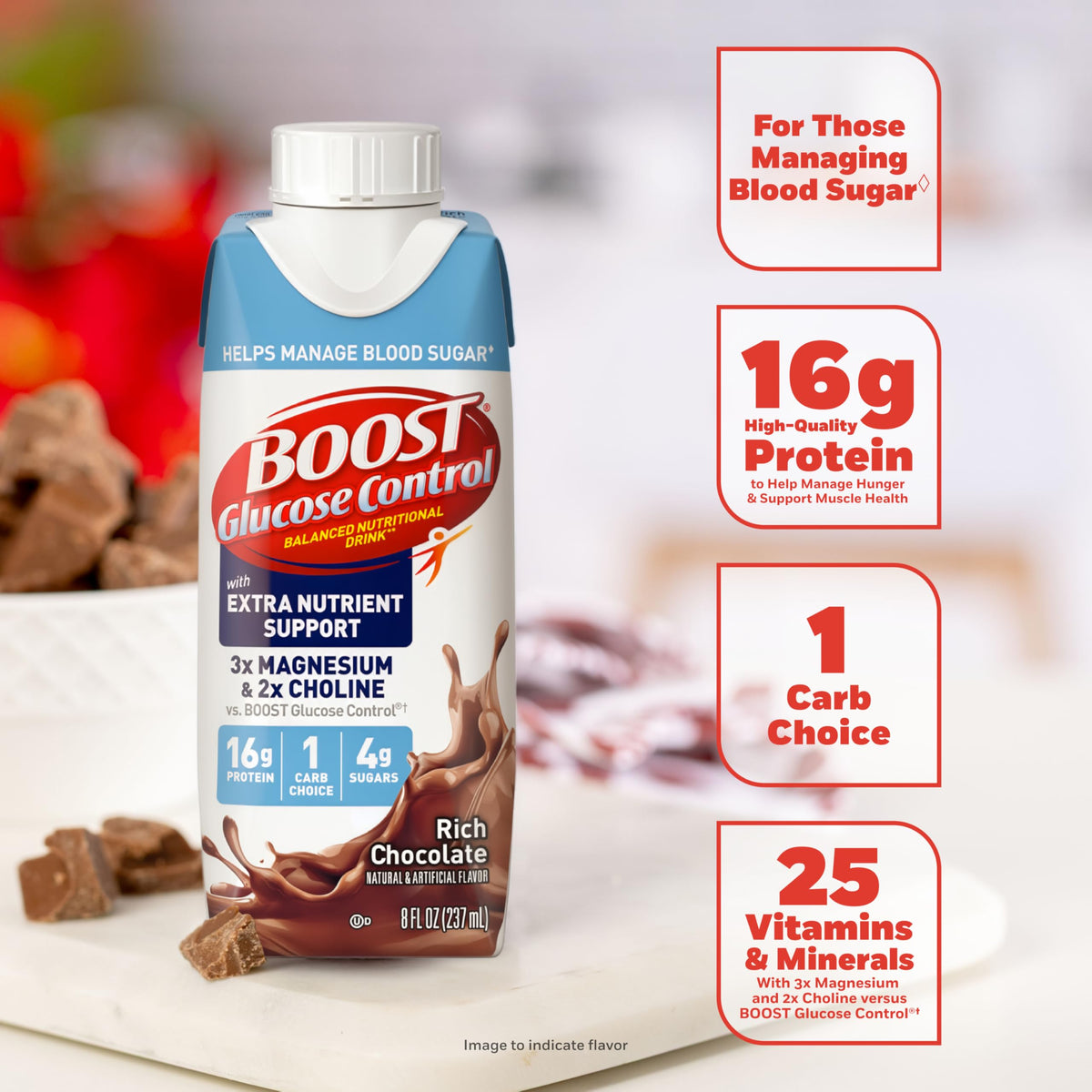 Chocolate Nutritional Drink 8 FL OZ W378