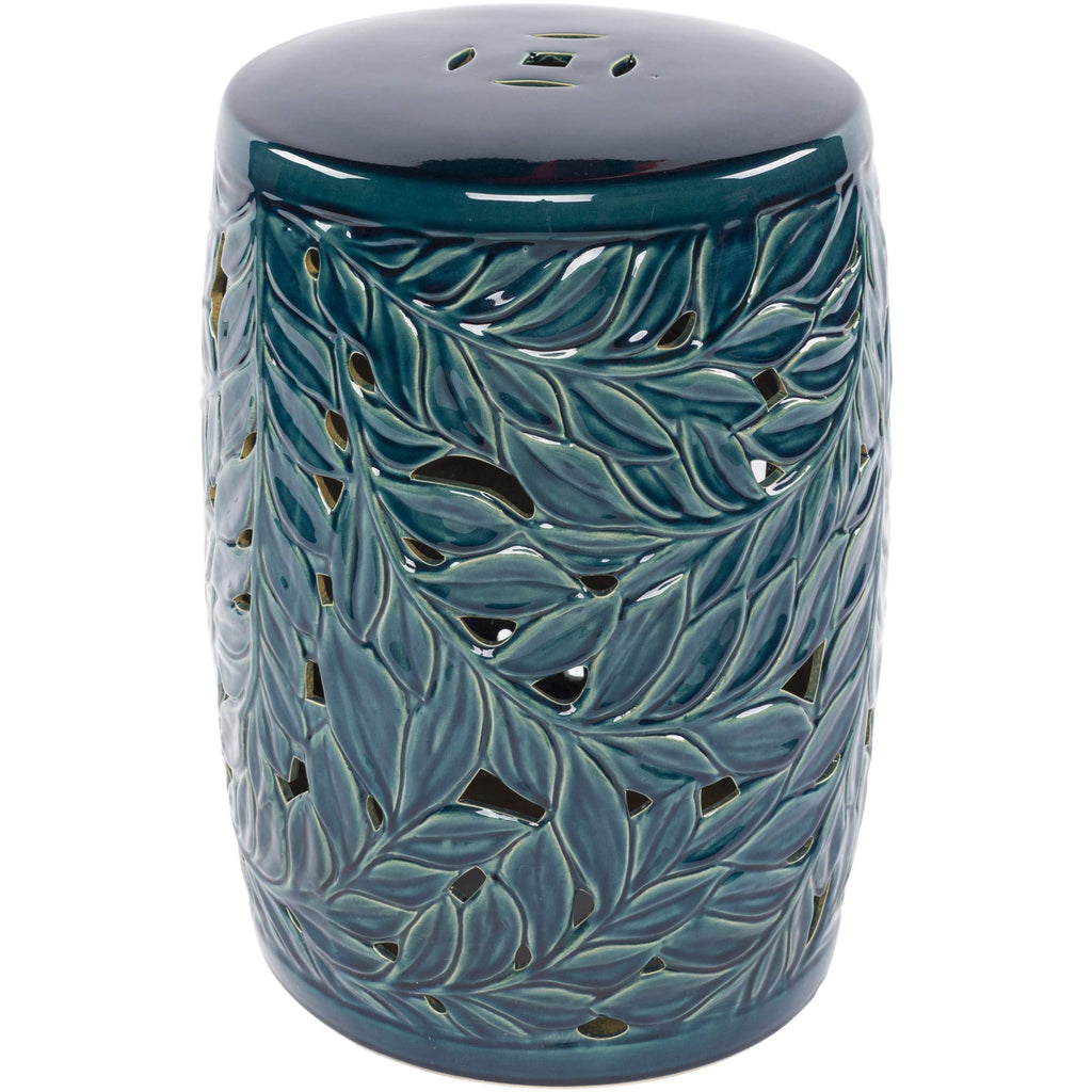 Teal Indoor/Outdoor Garden Stool A42773