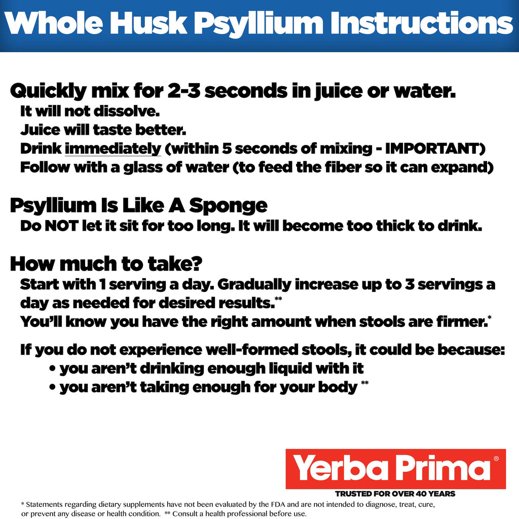 12 Ounce Psyllium Husk Fiber Supplement C438383