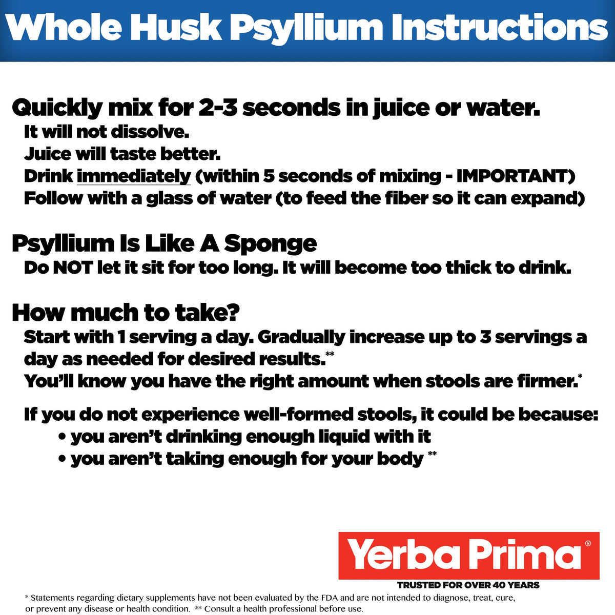 12 Ounce Psyllium Husk Fiber Supplement C438383