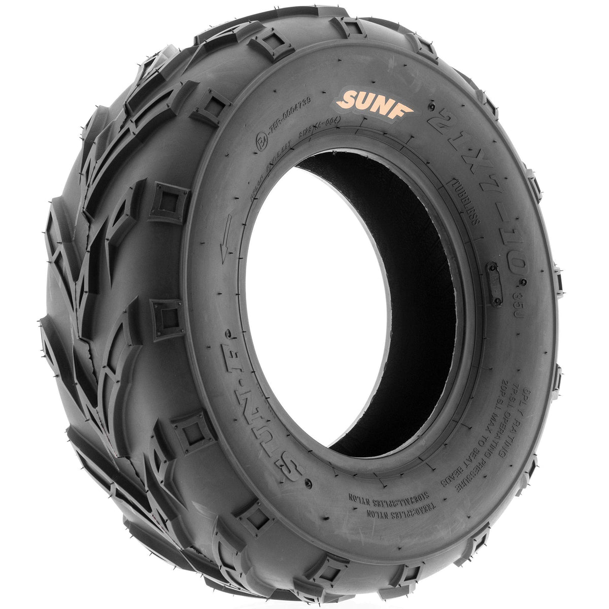 19x7-8 Tubeless 6 Ply Set of 4 U76845
