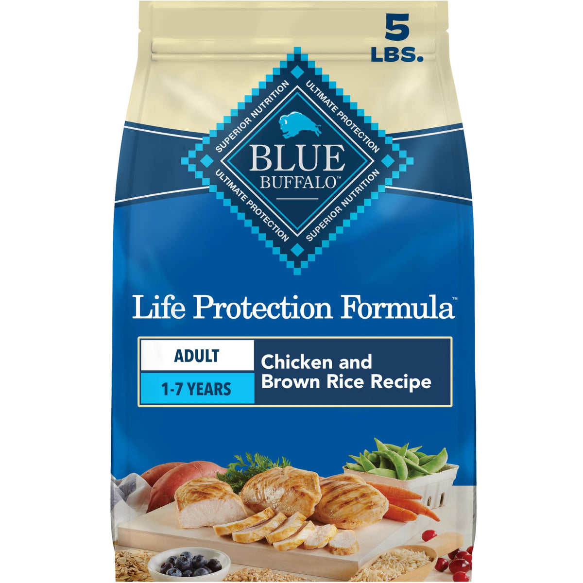 Chicken Adult Dry Dog Food 5 lb U56821