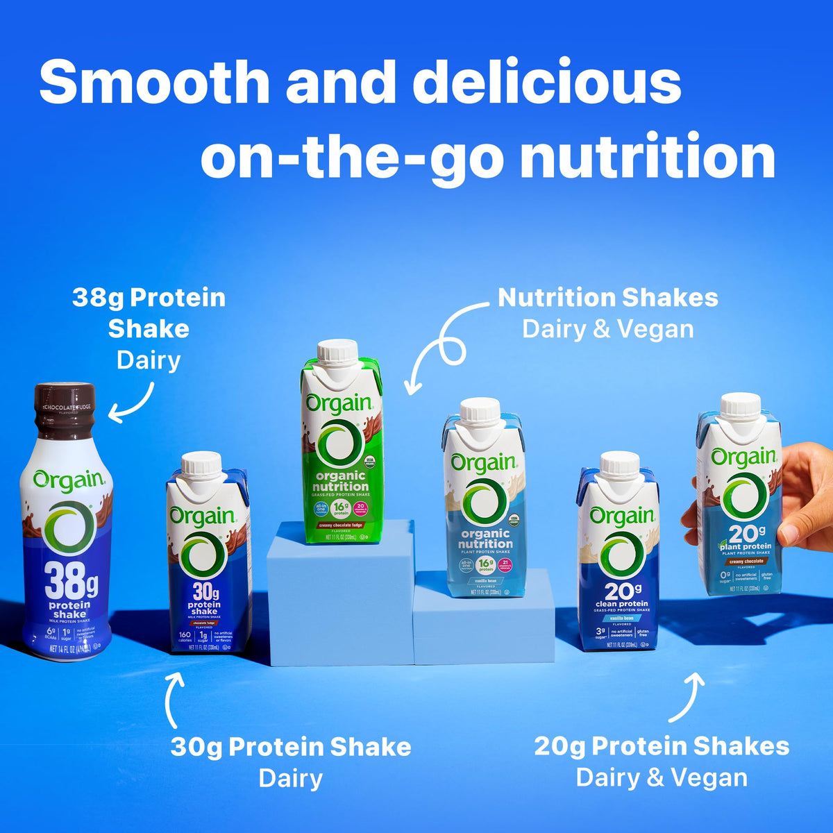 Chocolate High Protein Dairy Shake 11 oz 12pk F46118