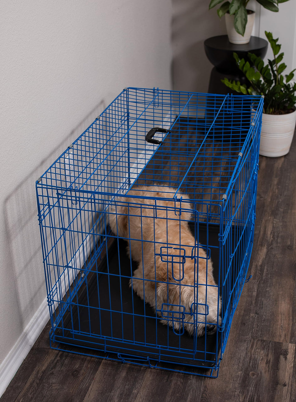 Medium 36 Inches Double Door Metal Steel Dog Kennel E682