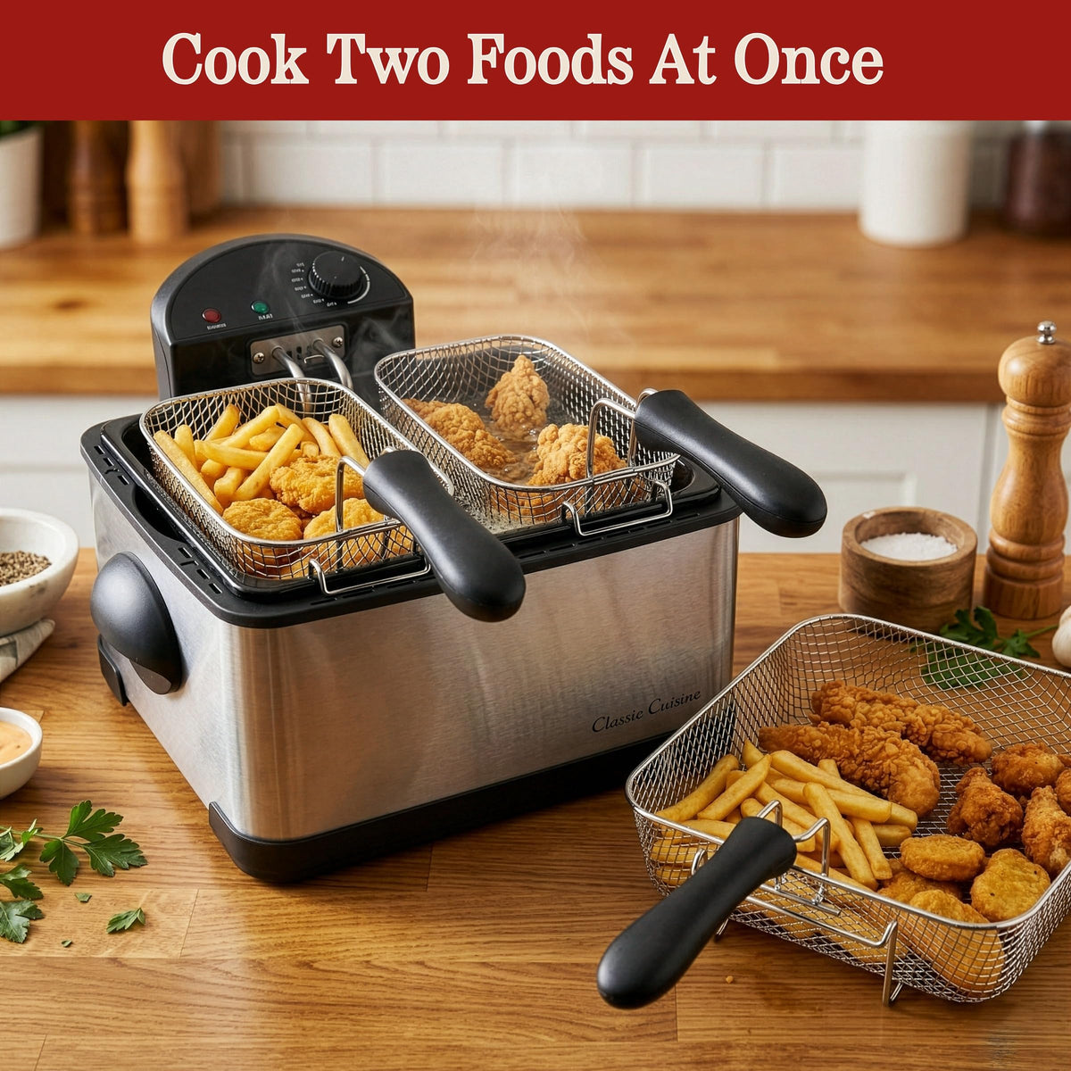 4L Electric Oil Fryer E161