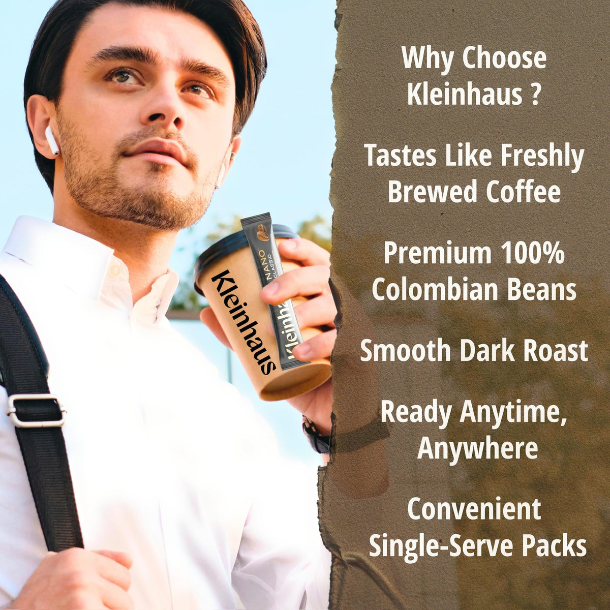 Dark Roast Instant Coffee Packets A792
