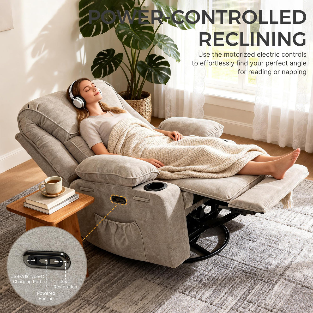 Electric Power Recliner U2742