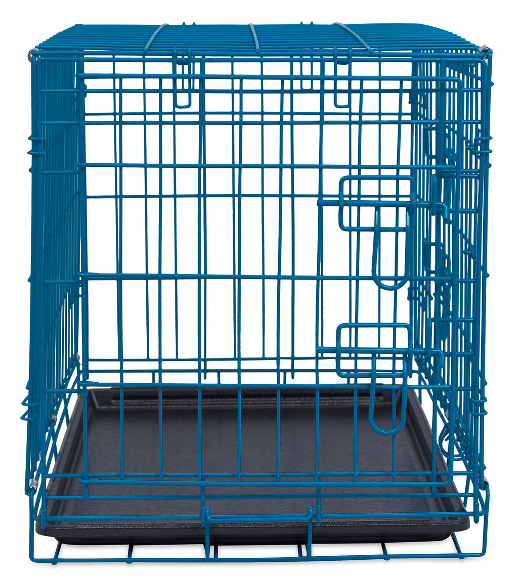 Medium 36 Inches Double Door Metal Steel Dog Kennel E682