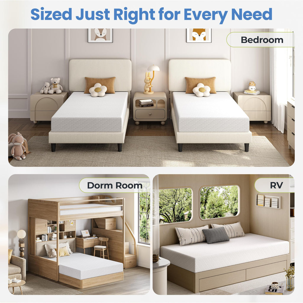 8 Inch Gel Memory Foam Mattress R1531
